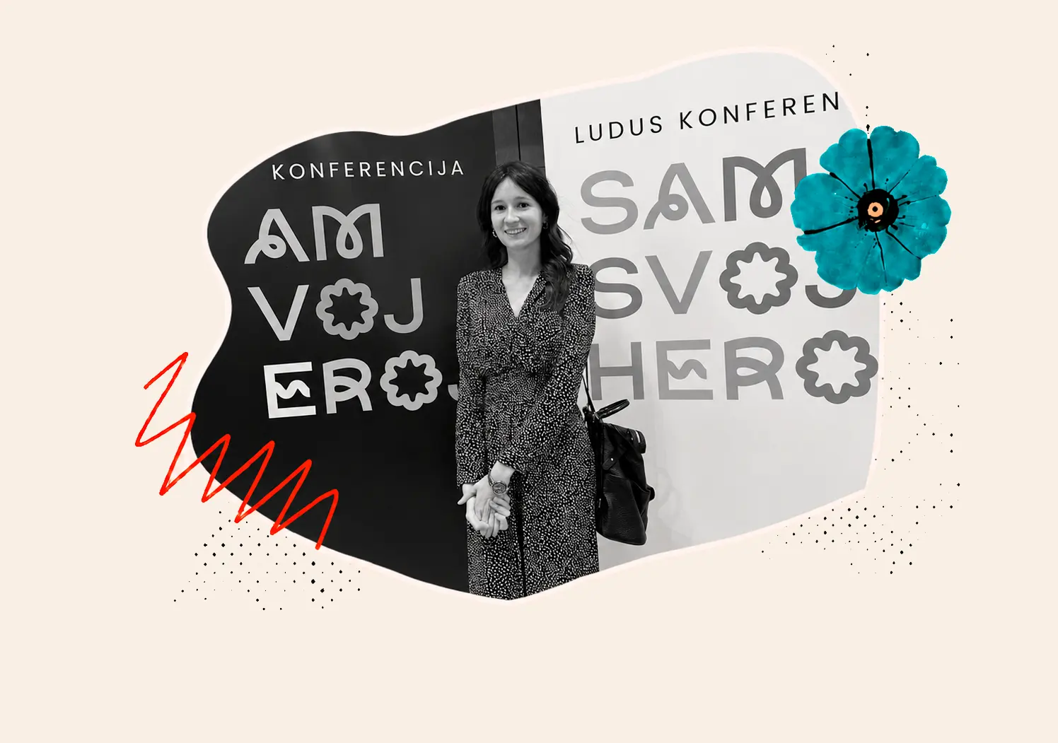 Profesorka na konferenciji o jezicima